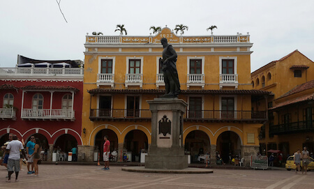 The historic centre of Cartagena