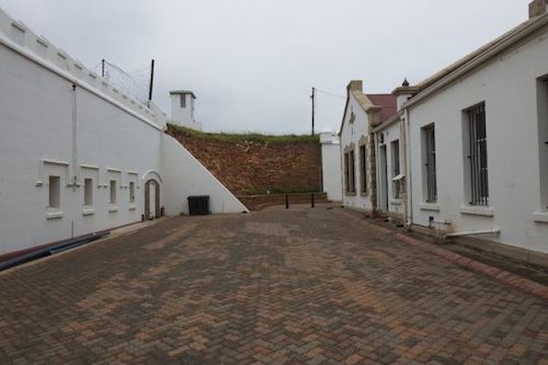 The courtyard (Pic: Constitution Hill)