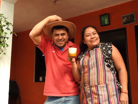 Coffee farmers Manuel Gomez and Rosa Rodriquez